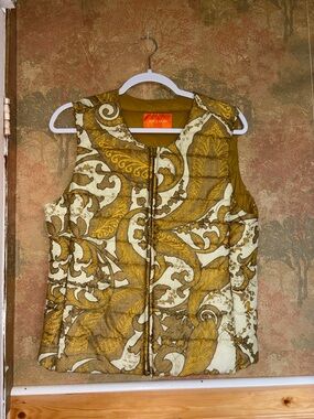 Joe Fresh ~ Yellow Paisley Vest